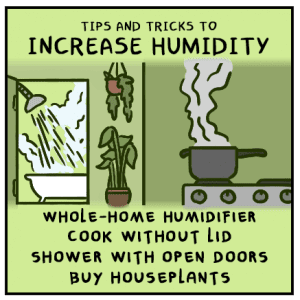 Increase humidity with whole home humidifier