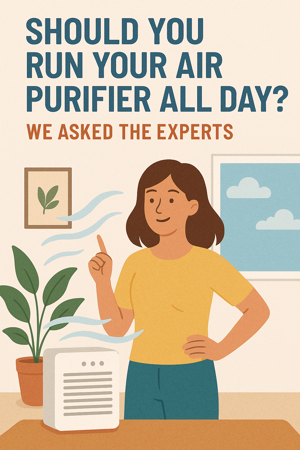 Should I Run My Air Purifier All The Time Should You Run Your Air Purifier All Day? We Asked the Experts - IAQ.Works